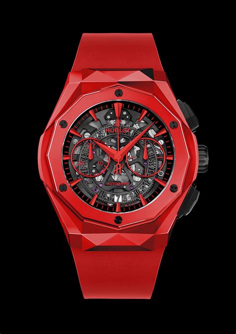 red hublot watch